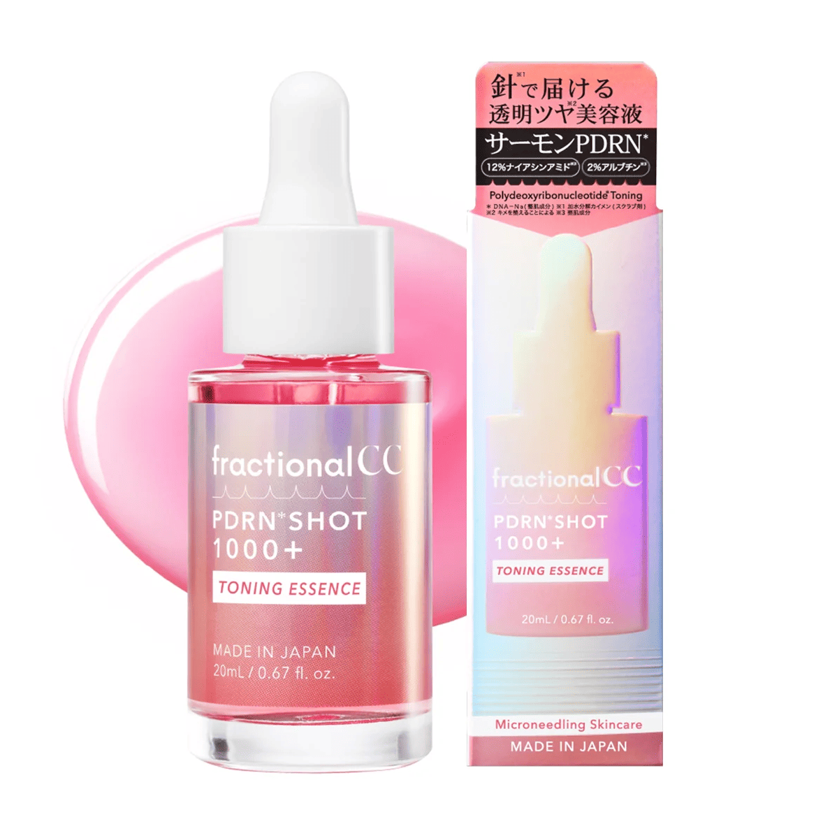 FCC-PDRN_-0 Fractional CC PDRN Shot 1000+ Toning Essence 20ml - Image 1
